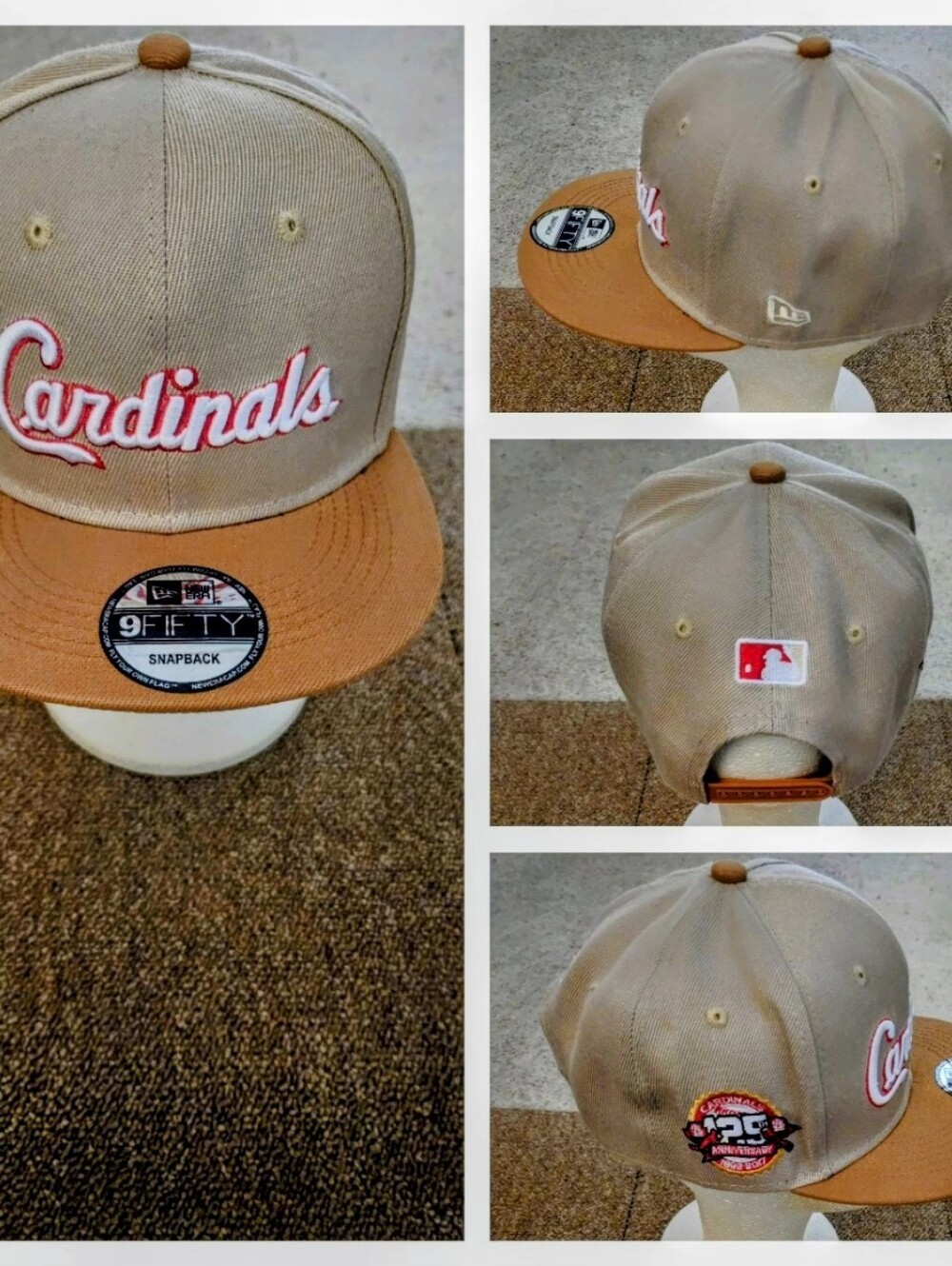 ST LOUIS CARDINALS MLB BASEBALL SNAPBACK HAT.